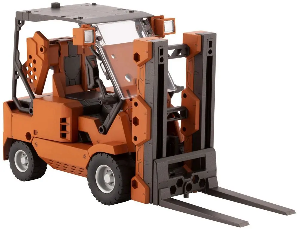 Hexa Gear Plastic Model Kit 1/24 Booster Pack 006 Forklift Type Orange Ver. 20 cm Produktfoto