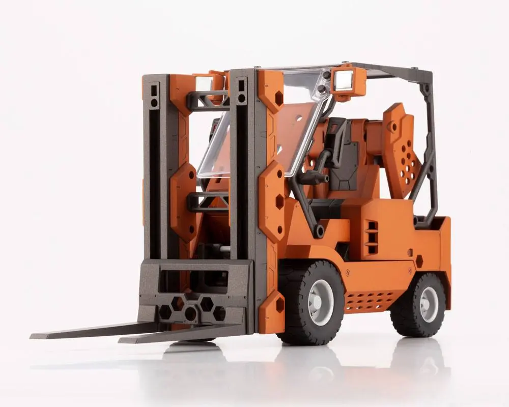 Hexa Gear Plastic Model Kit 1/24 Booster Pack 006 Forklift Type Orange Ver. 20 cm Produktfoto