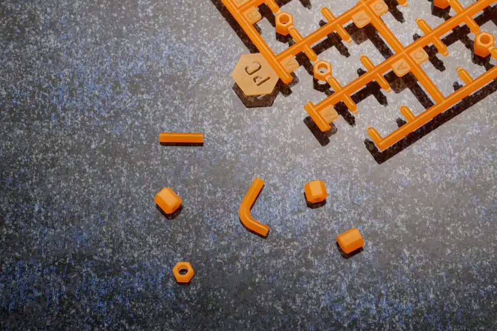 Hexa Gear Plastic Model Kit Zubehör-Set 1/24 Ex Unit 002 Hexa G-R.A.M Orange Ver. Produktfoto