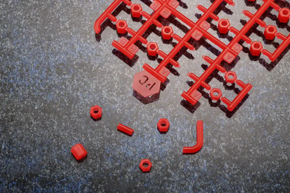 Hexa Gear Plastic Model Kit Zubehör-Set 1/24 Ex Unit 002 Hexa G-R.A.M Red Ver. Produktfoto