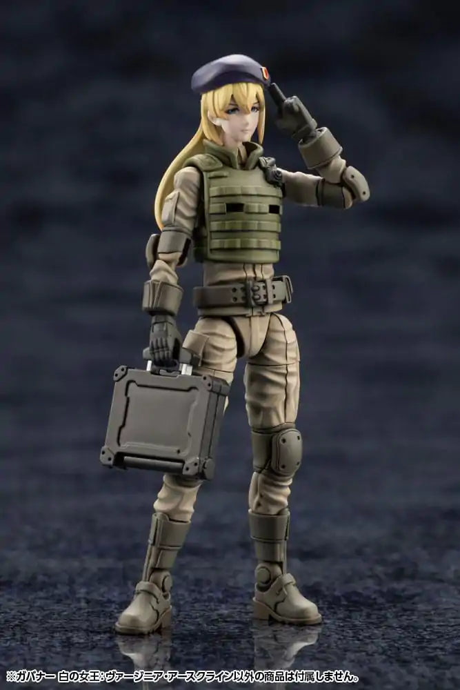 Hexa Gear Plastic Model Kit 1/24 Govenor Queen of White: Virginia Earthcline 8 cm Produktfoto