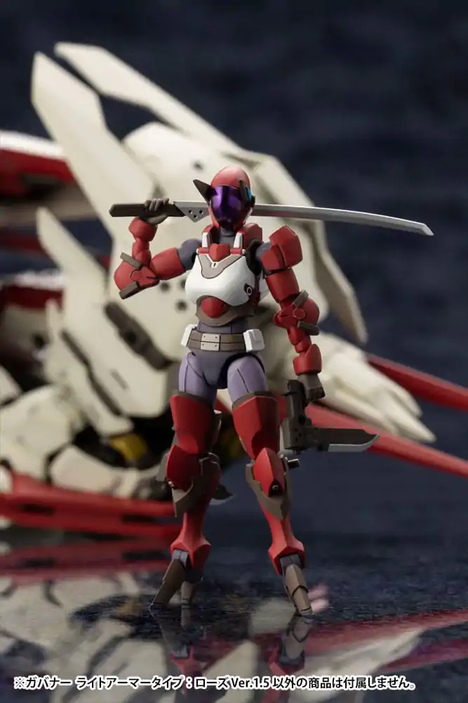 Hexa Gear Plastic Model Kit 1/24 Governor Light Armor Type Rose 1.5 Ver. 7 cm Produktfoto