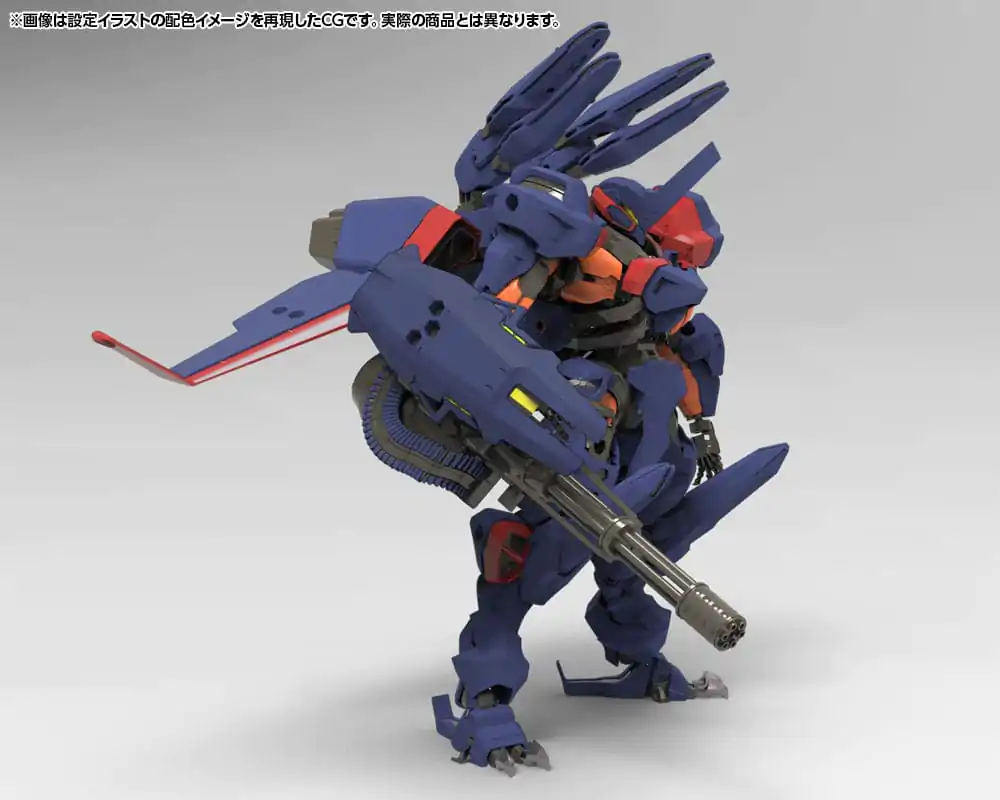 Hexa Gear Plastikmodellbausatz 1/24 V-THOR Air Assault Thunderstruck 26 cm Produktfoto