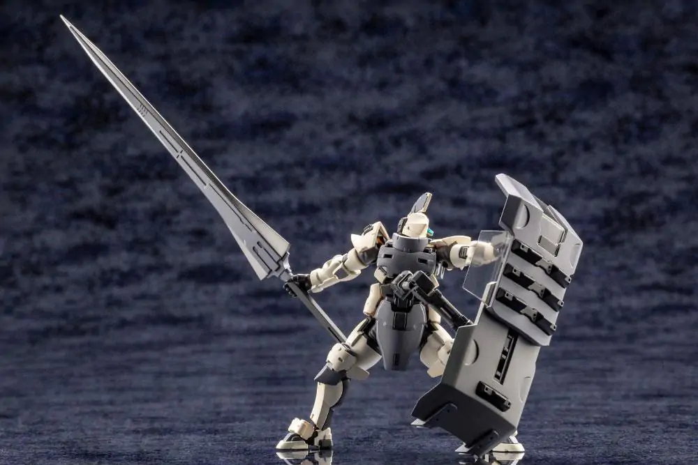 Hexa Gear Plastic Model Kit 1/24 Governor Armor Type Knight Bianco 8 cm Produktfoto
