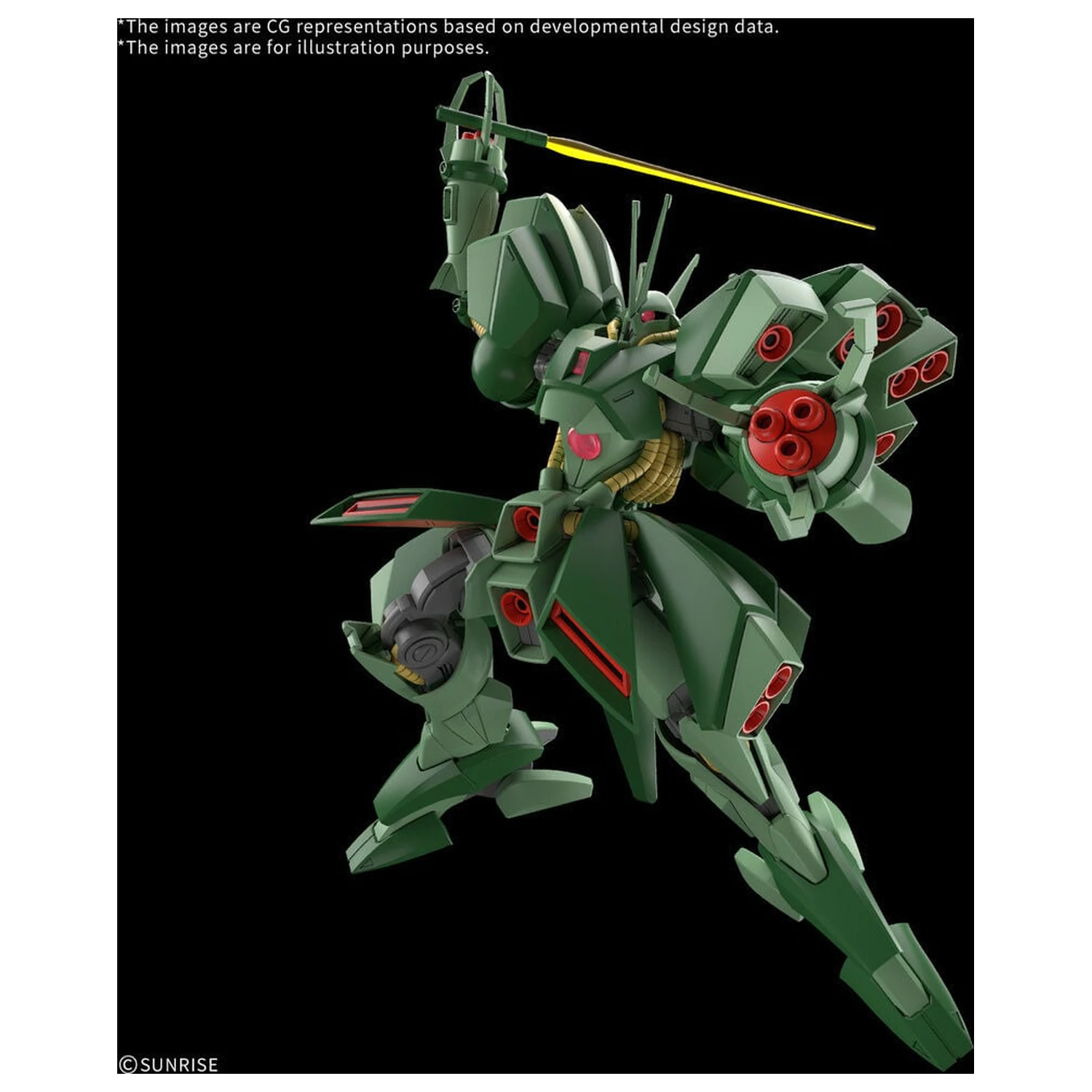 HG 1/144 Hamma-Hamma Mobile Suit Gundam ZZ High Grade Modellbausatz Produktfoto