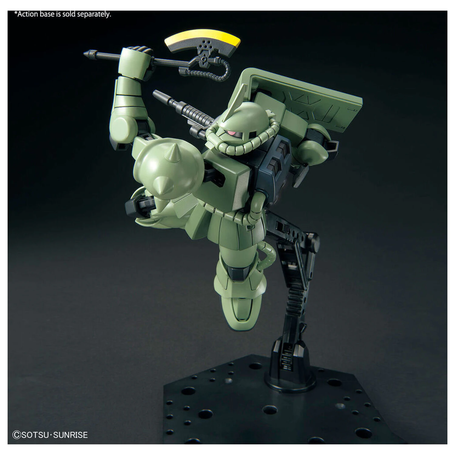 Modellbausatz HGUC im Maßstab 1/144 MS-06 Zaku II Produktfoto