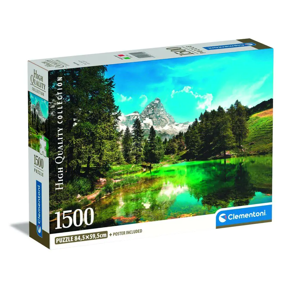 High Quality Blue Lake Puzzle 1500St Produktfoto