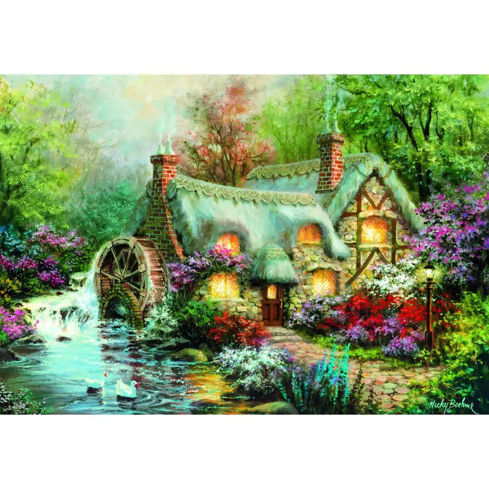 High Quality Country Retreat Puzzle 1500St Produktfoto