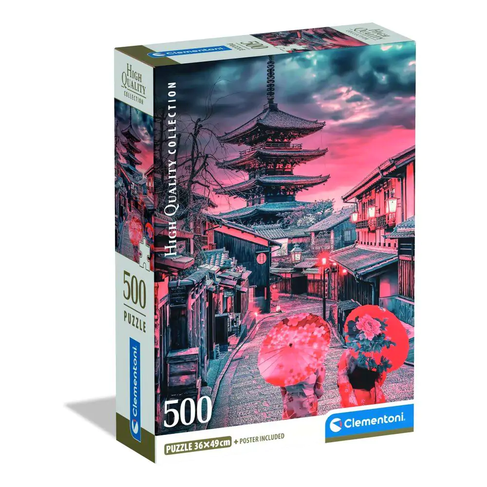 High Quality Evening in Kyoto Puzzle 500St Produktfoto