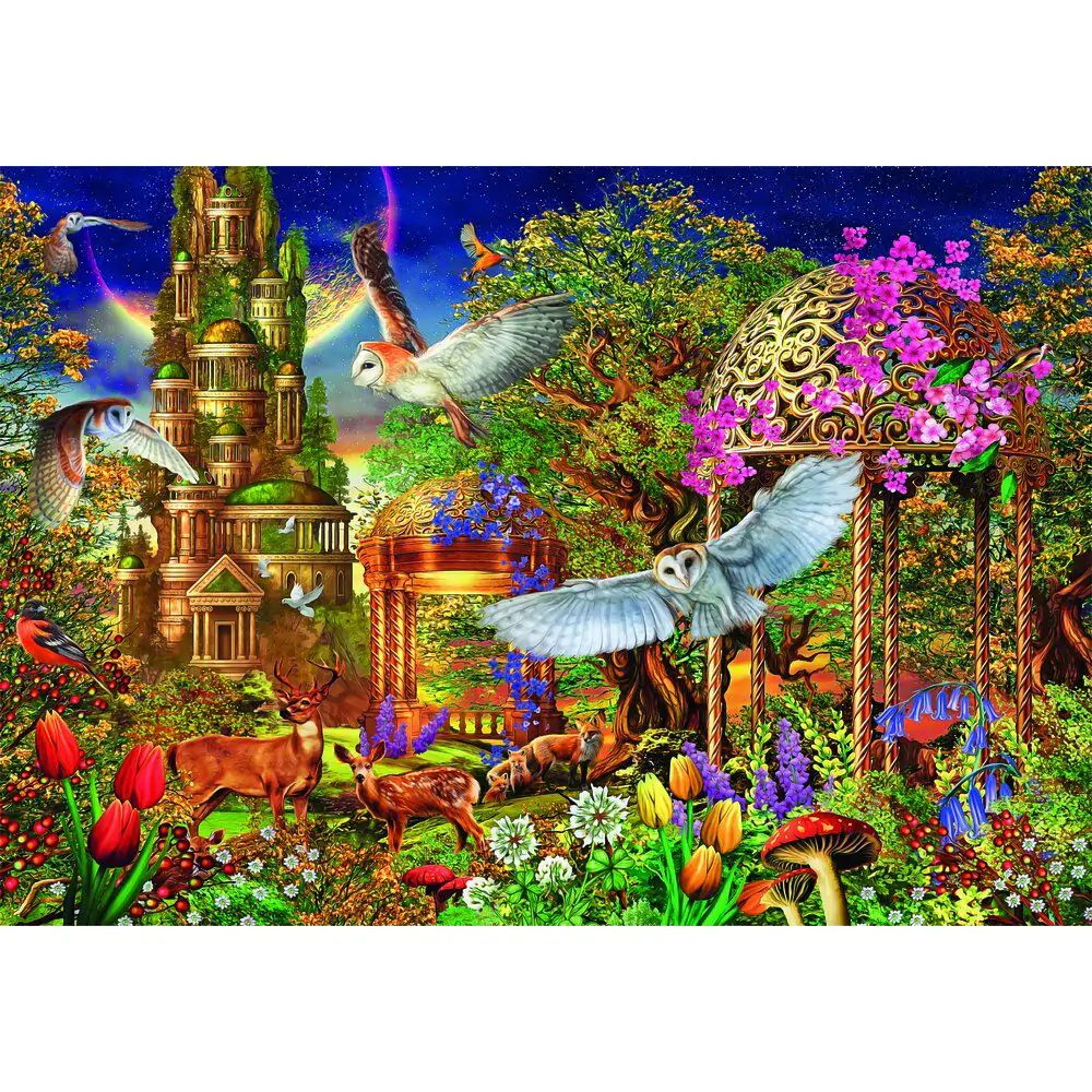 High Quality Woodland Fantasy Garden Puzzle 1500St Produktfoto