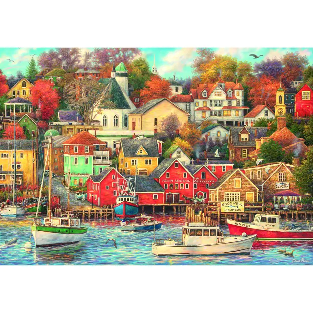 High Quality Good Times Harbor Puzzle 1500St Produktfoto