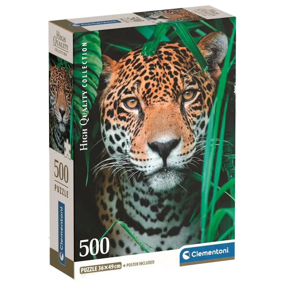High Quality Jaguar in the Jungle Puzzle 500St Produktfoto