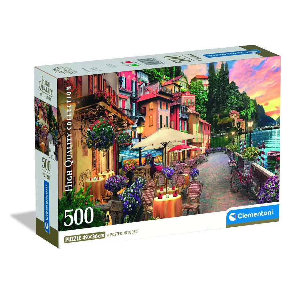 High Quality Lake Como Puzzle 500St Produktfoto