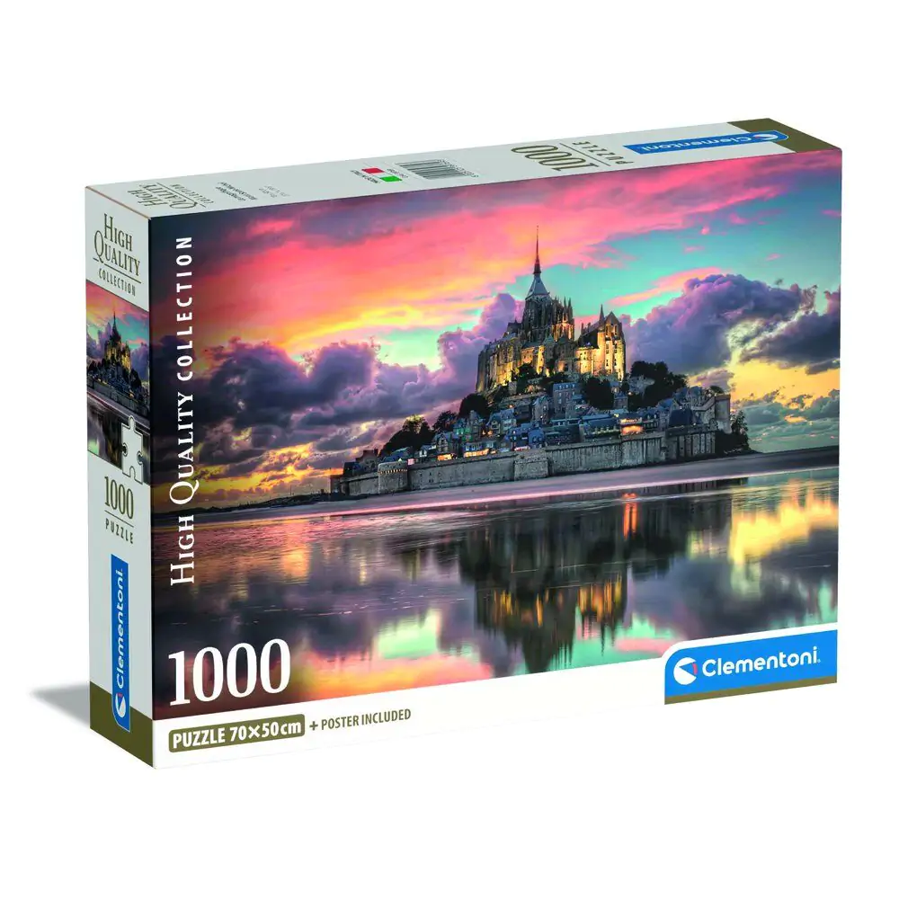 High Quality Le Magnifique Mont Saint-Michel Puzzle 1000St Produktfoto