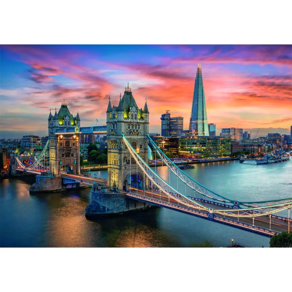 High Quality London Twilight Puzzle 1500St Produktfoto