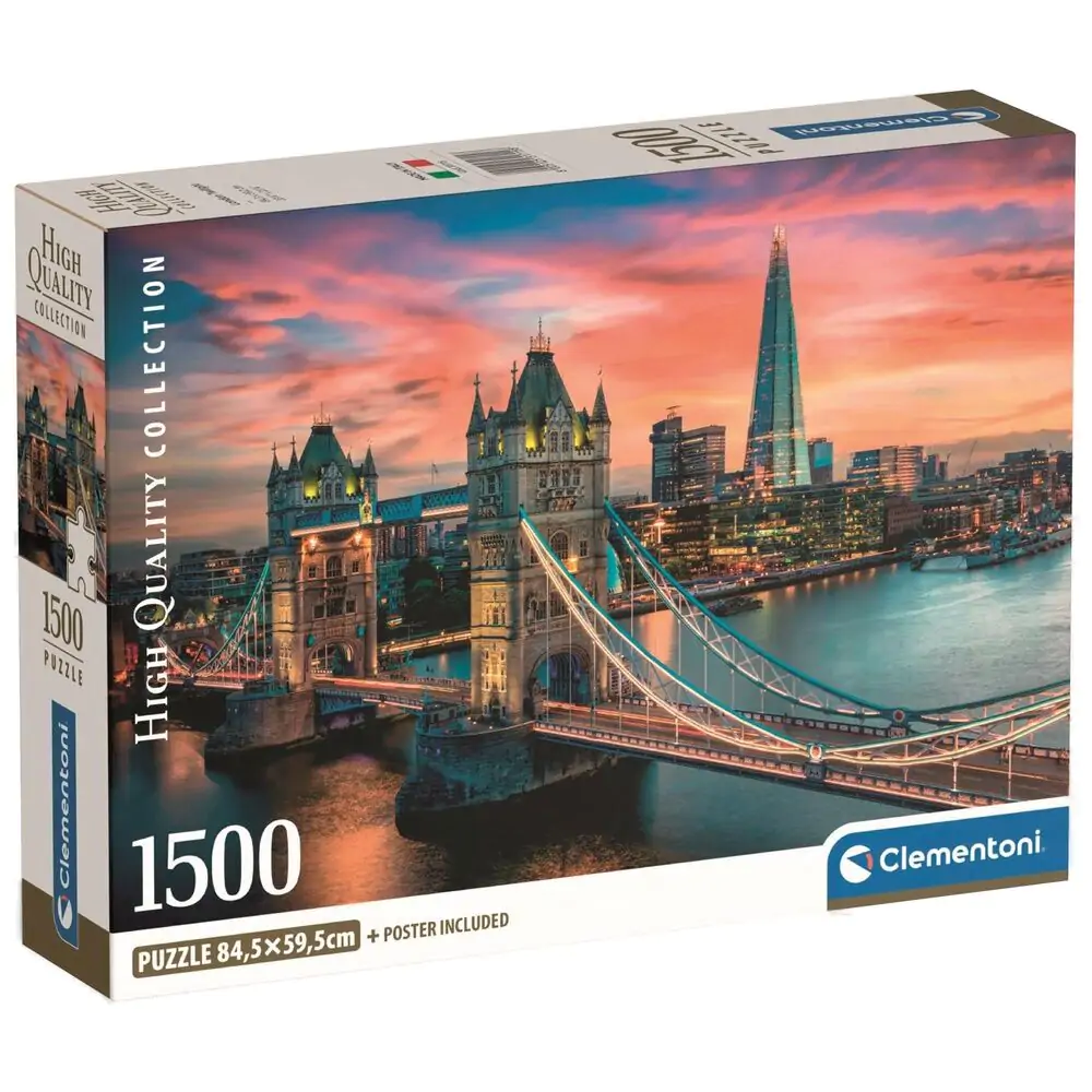 High Quality London Twilight Puzzle 1500St Produktfoto