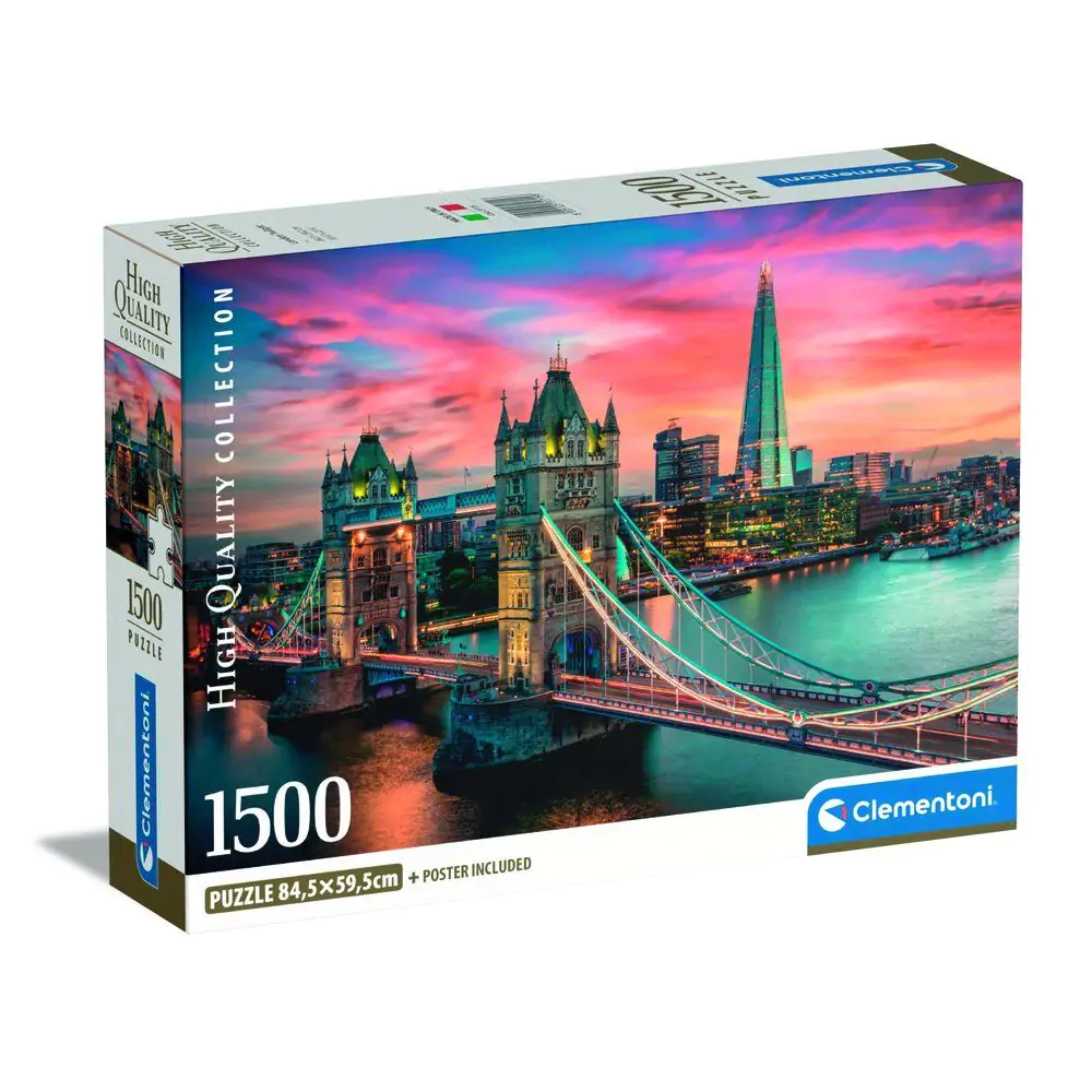 High Quality London Twilight Puzzle 1500St Produktfoto