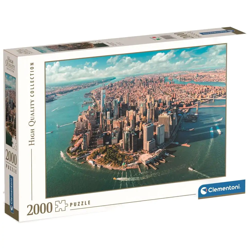 High Quality Lower Manhattan New York City Puzzle 2000St Produktfoto