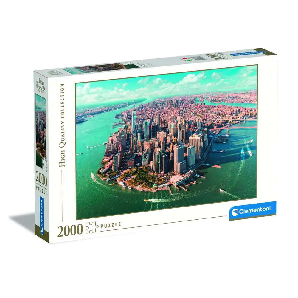 High Quality Lower Manhattan New York City Puzzle 2000St Produktfoto