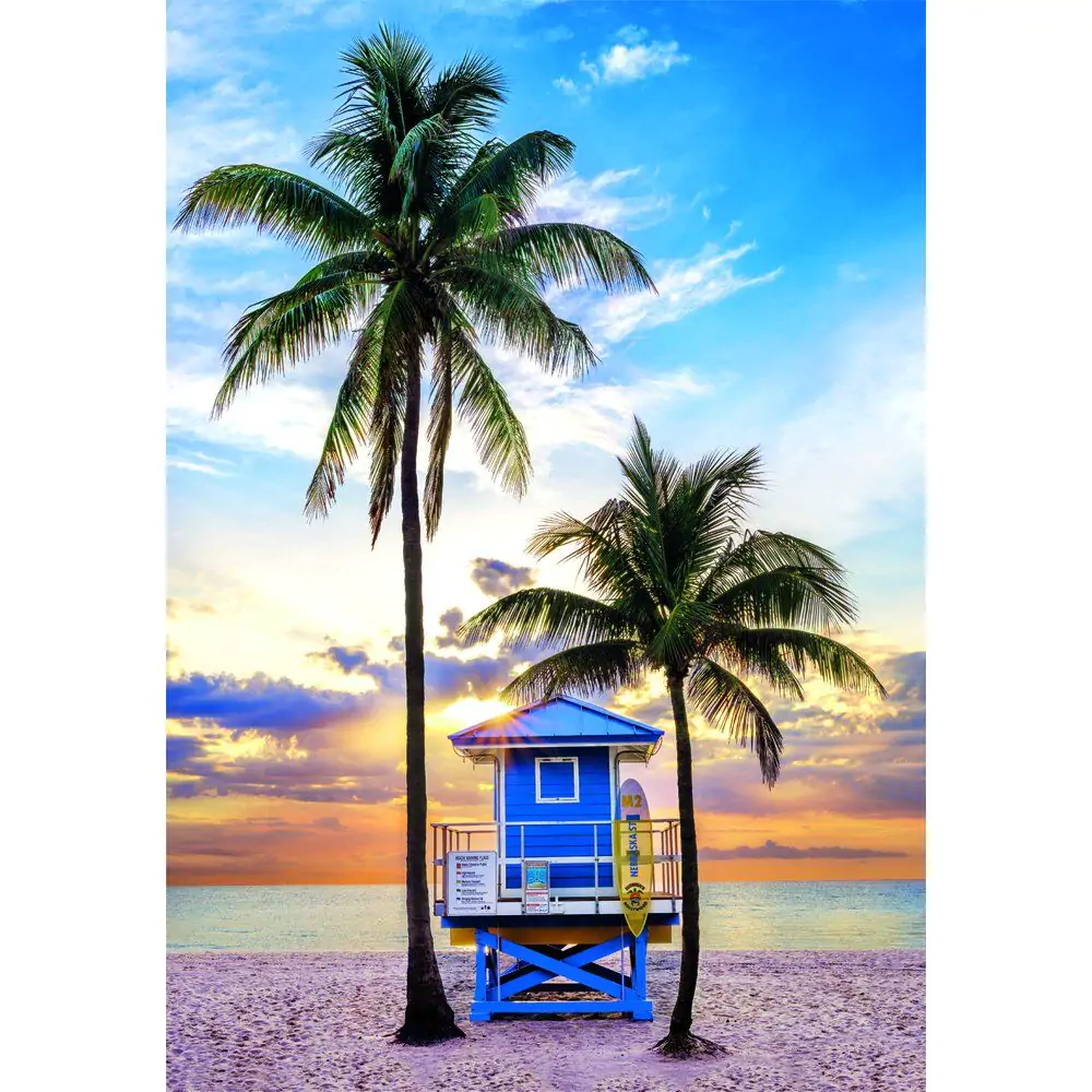 High Quality Miami Beach Florida Puzzle 500St Produktfoto