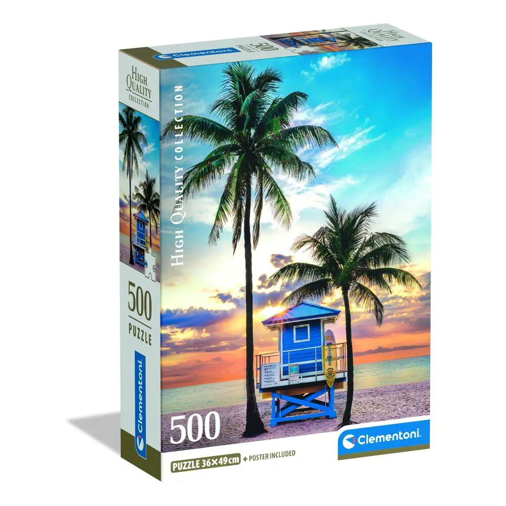 High Quality Miami Beach Florida Puzzle 500St Produktfoto