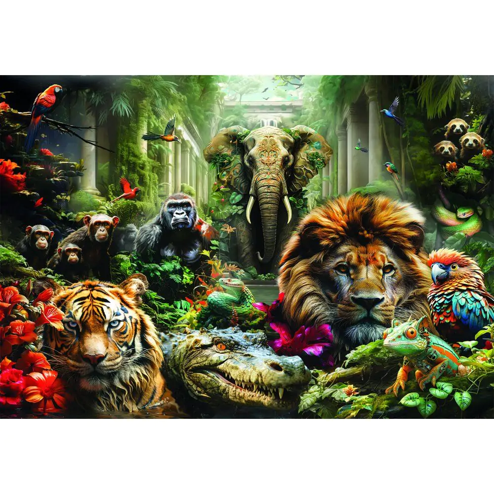 High Quality Mystic Jungle Puzzle 1000St Produktfoto