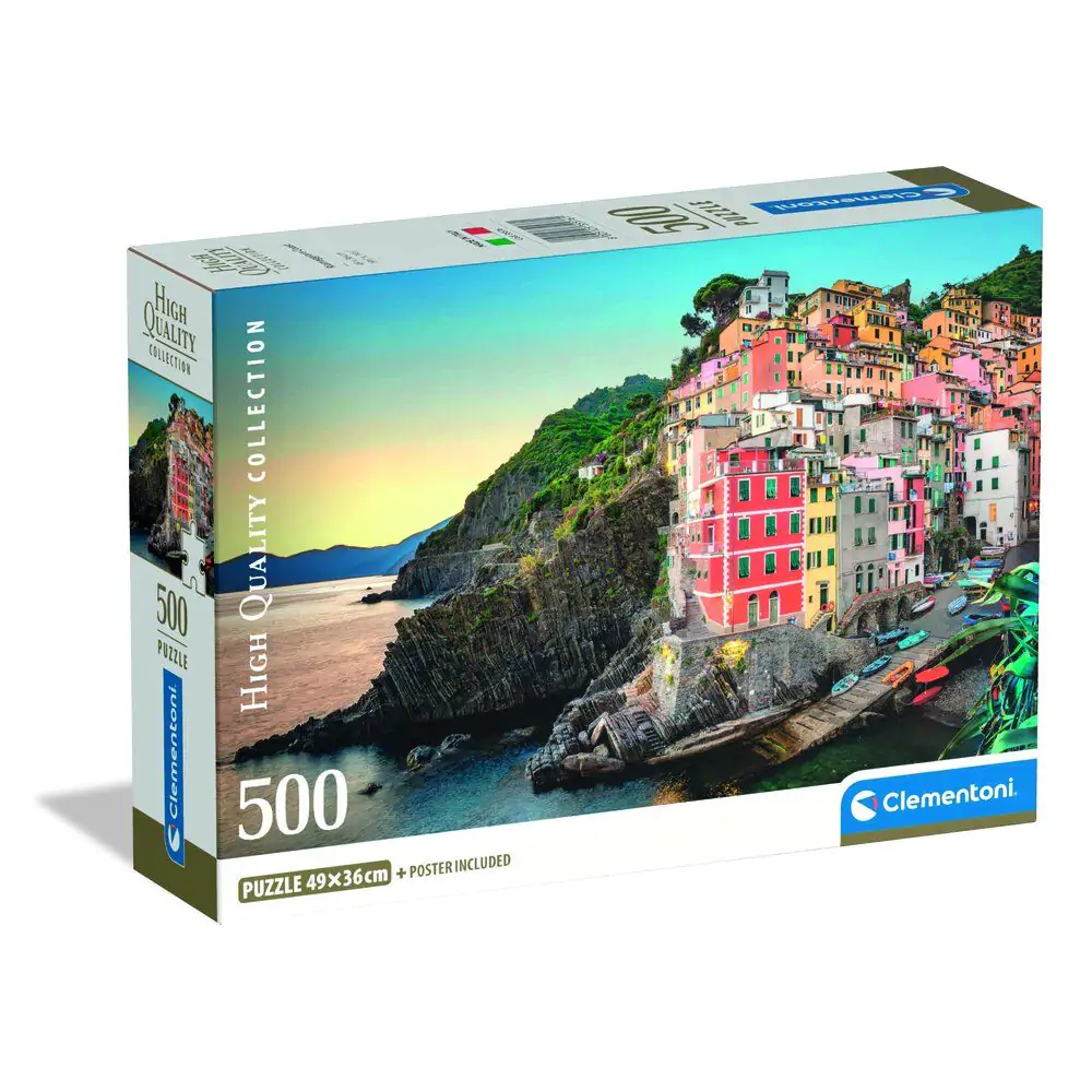 High Quality Riomaggiore Coast Puzzle 500St Produktfoto