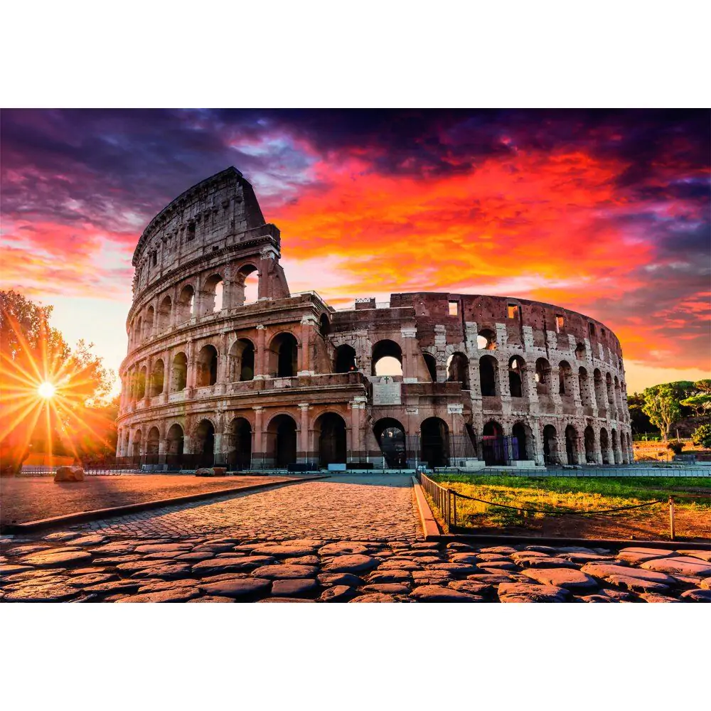 High Quality Roman Sunset Puzzle 1000St Produktfoto