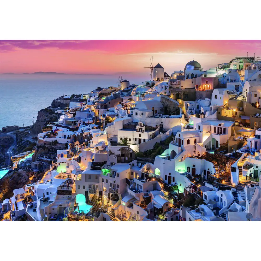 High Quality Shades of Santorini Puzzle 1000St Produktfoto