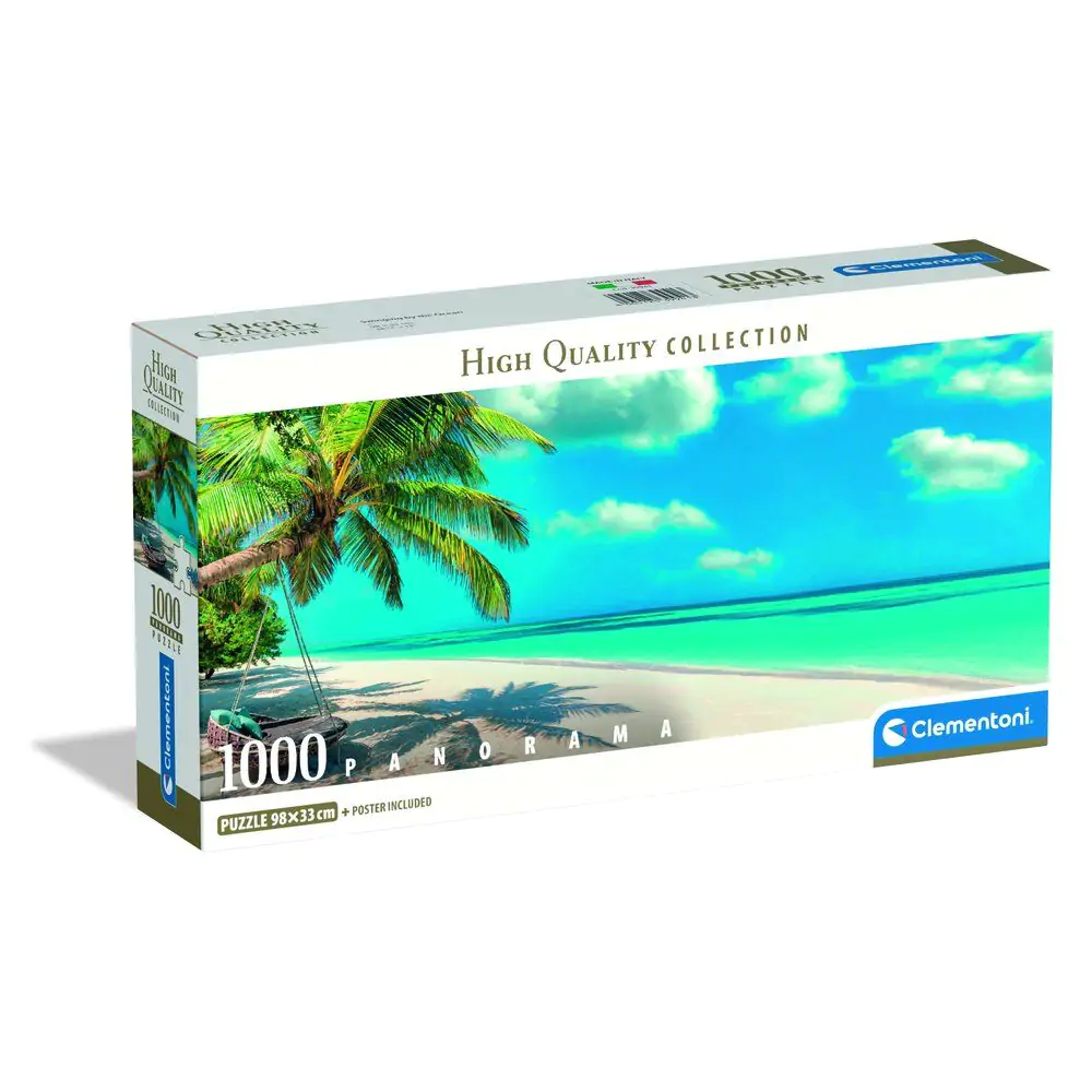 High Quality Swinging by the Ocean Panorama Puzzle 1000St Produktfoto