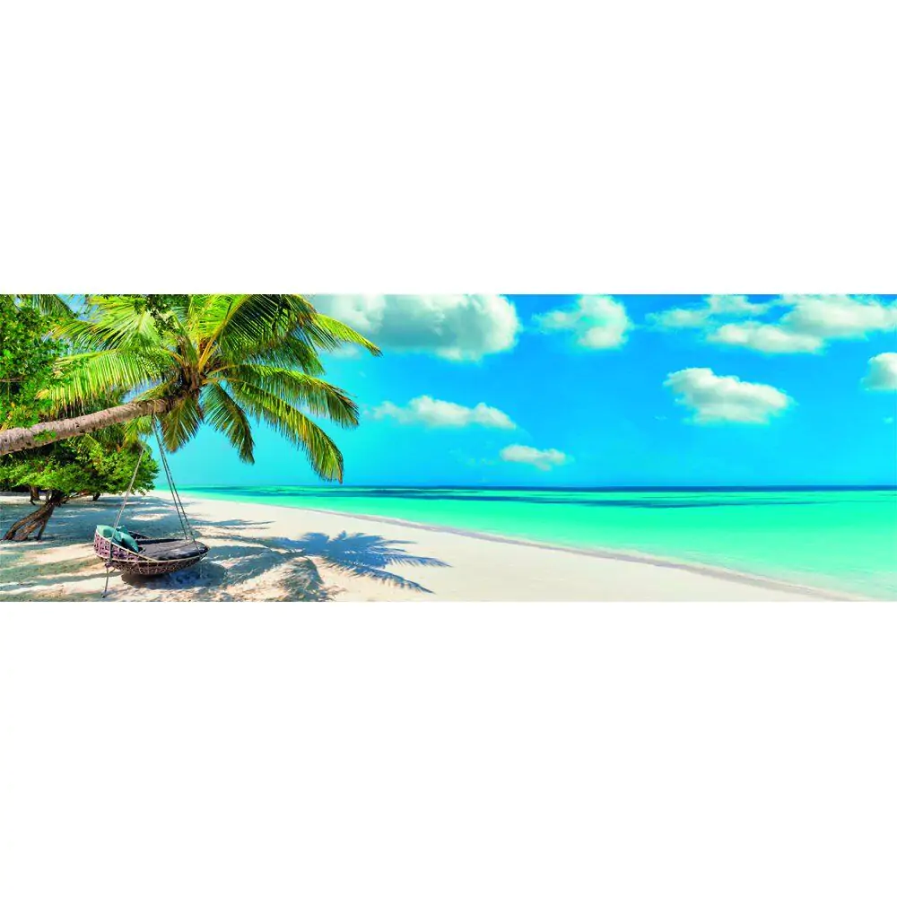 High Quality Swinging by the Ocean Panorama Puzzle 1000St Produktfoto