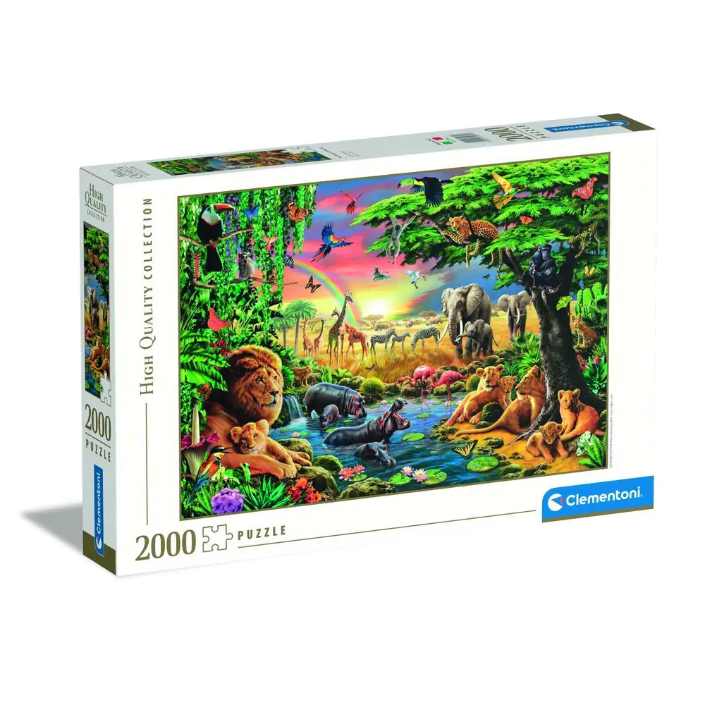 High Quality The African Gathering Puzzle 2000St Produktfoto