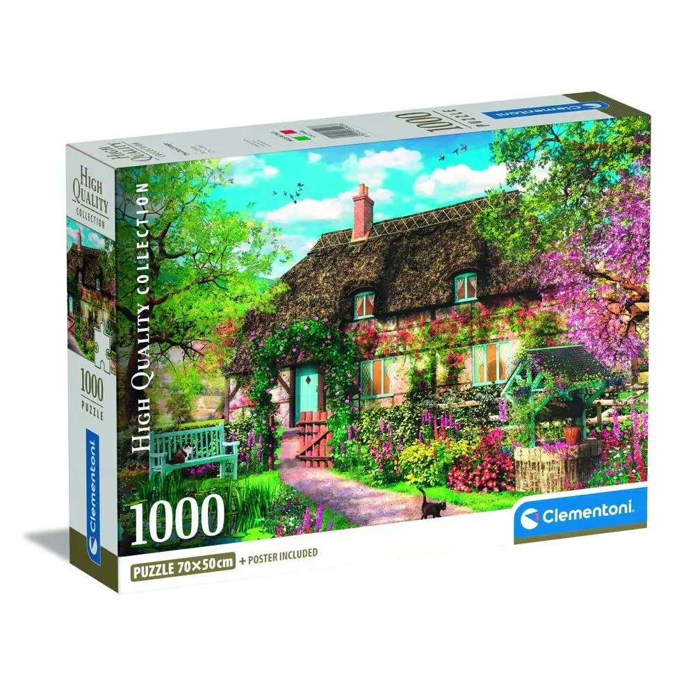High Quality The Old Cottage Puzzle 1000St Produktfoto