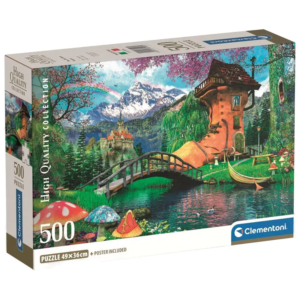 High Quality The Old Shoe House Puzzle 500St Produktfoto