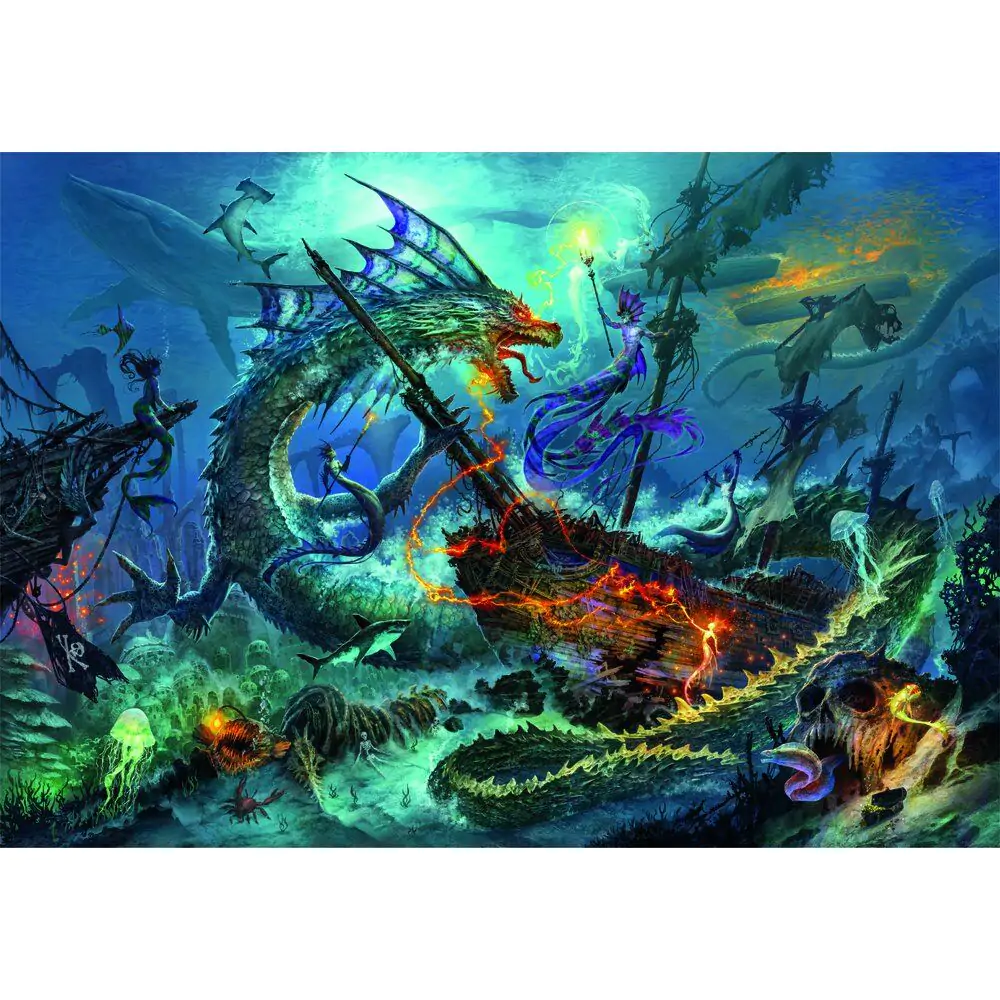 High Quality The Underwater Battle Puzzle 3000St Produktfoto