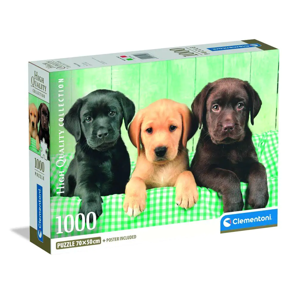 High Quality Three Labs Puzzle 1000St Produktfoto