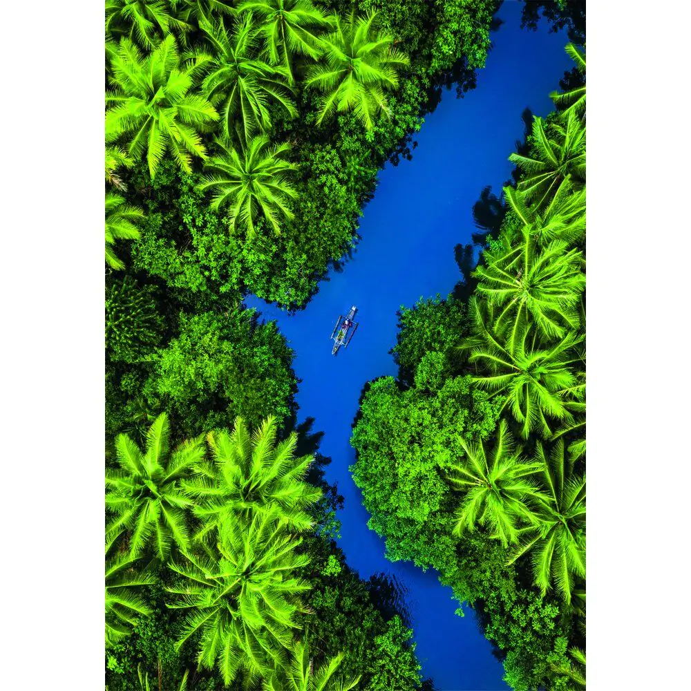 High Quality Tropical Aerial View Puzzle 500St Produktfoto