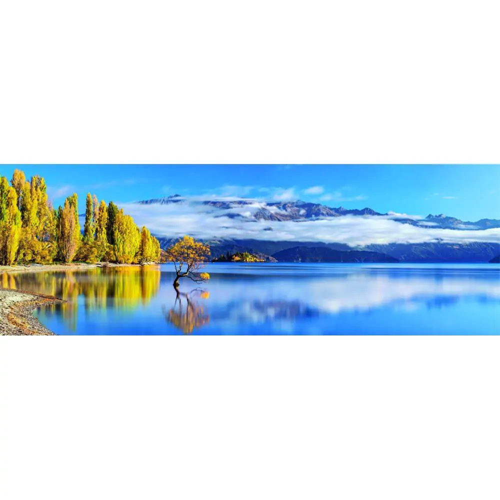 High Quality Wanaka’s golden Reflections Panorama Puzzle 1000St Produktfoto