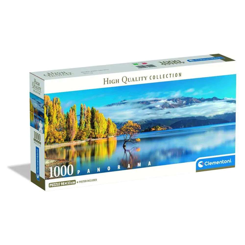 High Quality Wanaka’s golden Reflections Panorama Puzzle 1000St Produktfoto