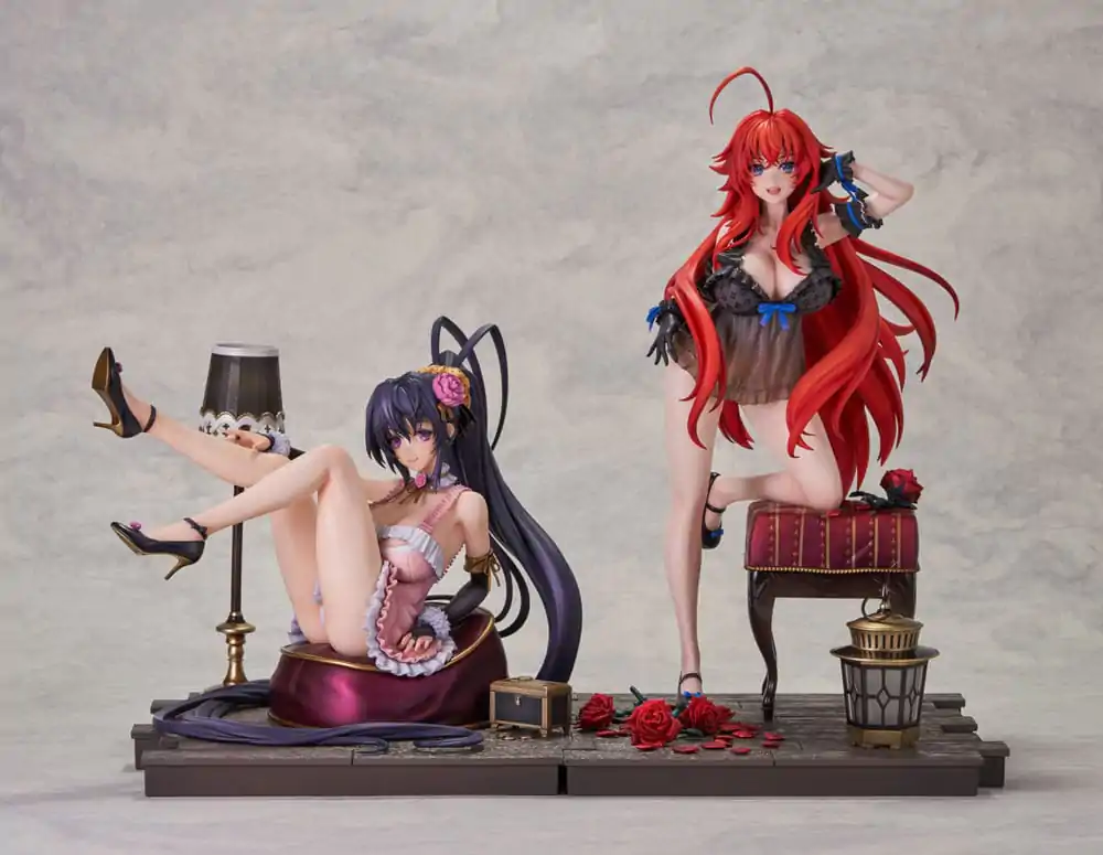 High School DxD Hero PVC Statue 1/6.5 Akeno Himejima: Lampee Novel 15th Anniversary Ver. 17 cm termékfotó