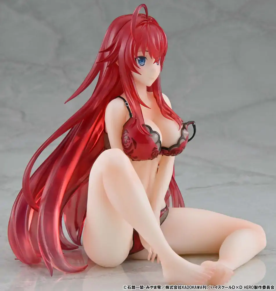 High School DxD HERO Statue 1/6 Rias Gremory Lingerie Ver. 15 cm termékfotó