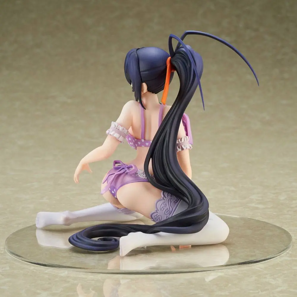 High School DxD HERO PVC Statue 1/7 Himejima Akeno Lingerie Ver. 14 cm termékfotó