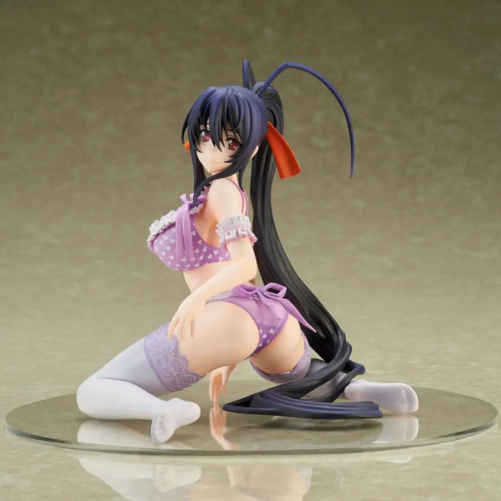 High School DxD HERO PVC Statue 1/7 Himejima Akeno Lingerie Ver. 14 cm termékfotó