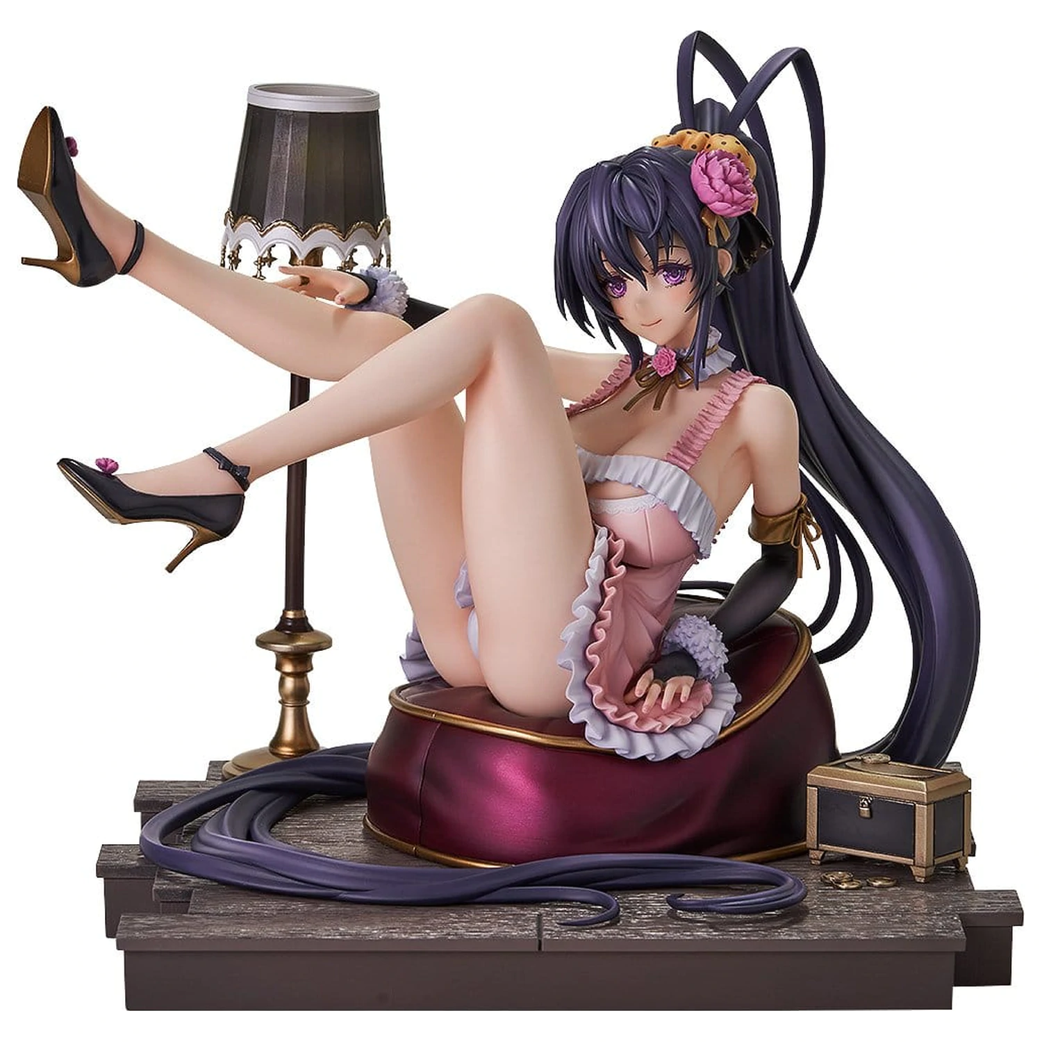 High School DxD PVC Figur 1/6.5 Akeno Himejima Light Novel 15th Anniversary ver. (Renewal Package Edition) 17 cm Produktfoto