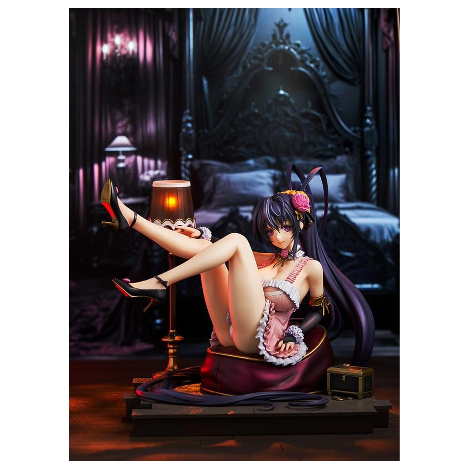 High School DxD PVC Figur 1/6.5 Akeno Himejima Light Novel 15th Anniversary ver. (Renewal Package Edition) 17 cm Produktfoto