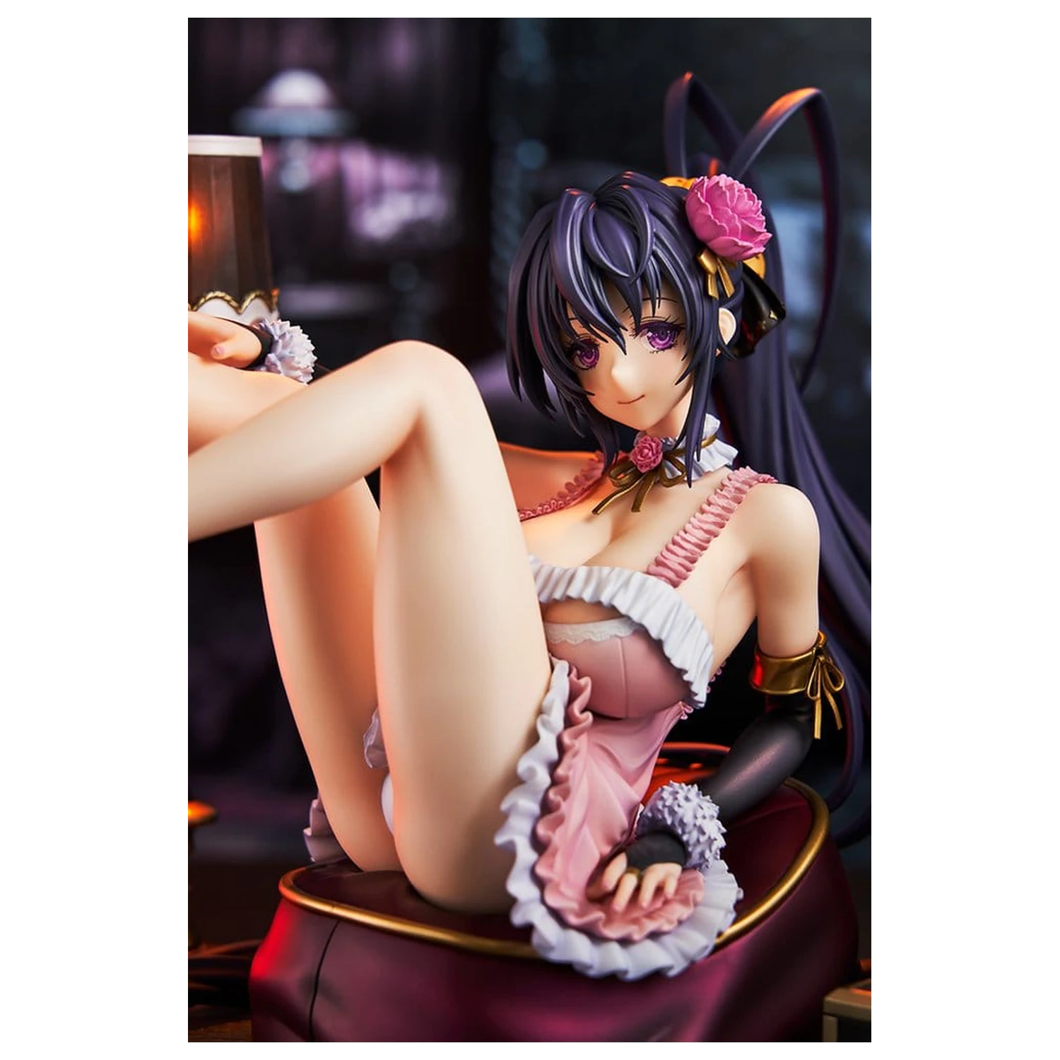 High School DxD PVC Figur 1/6.5 Akeno Himejima Light Novel 15th Anniversary ver. (Renewal Package Edition) 17 cm Produktfoto