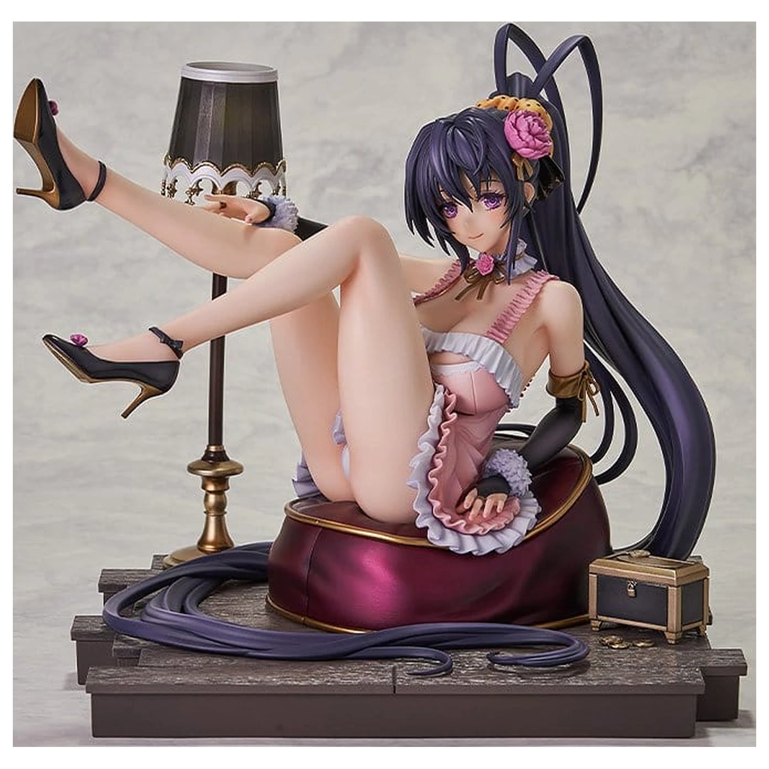 High School DxD PVC Figur 1/6.5 Akeno Himejima Light Novel 15th Anniversary ver. (Renewal Package Edition) 17 cm Produktfoto