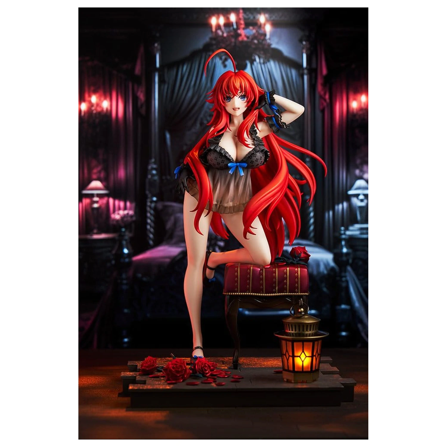 High School DxD PVC Figur 1/6.5 Rias Gremory: Light Novel 15th Anniversary ver. (Renewal Package Edition) 29 cm Produktfoto