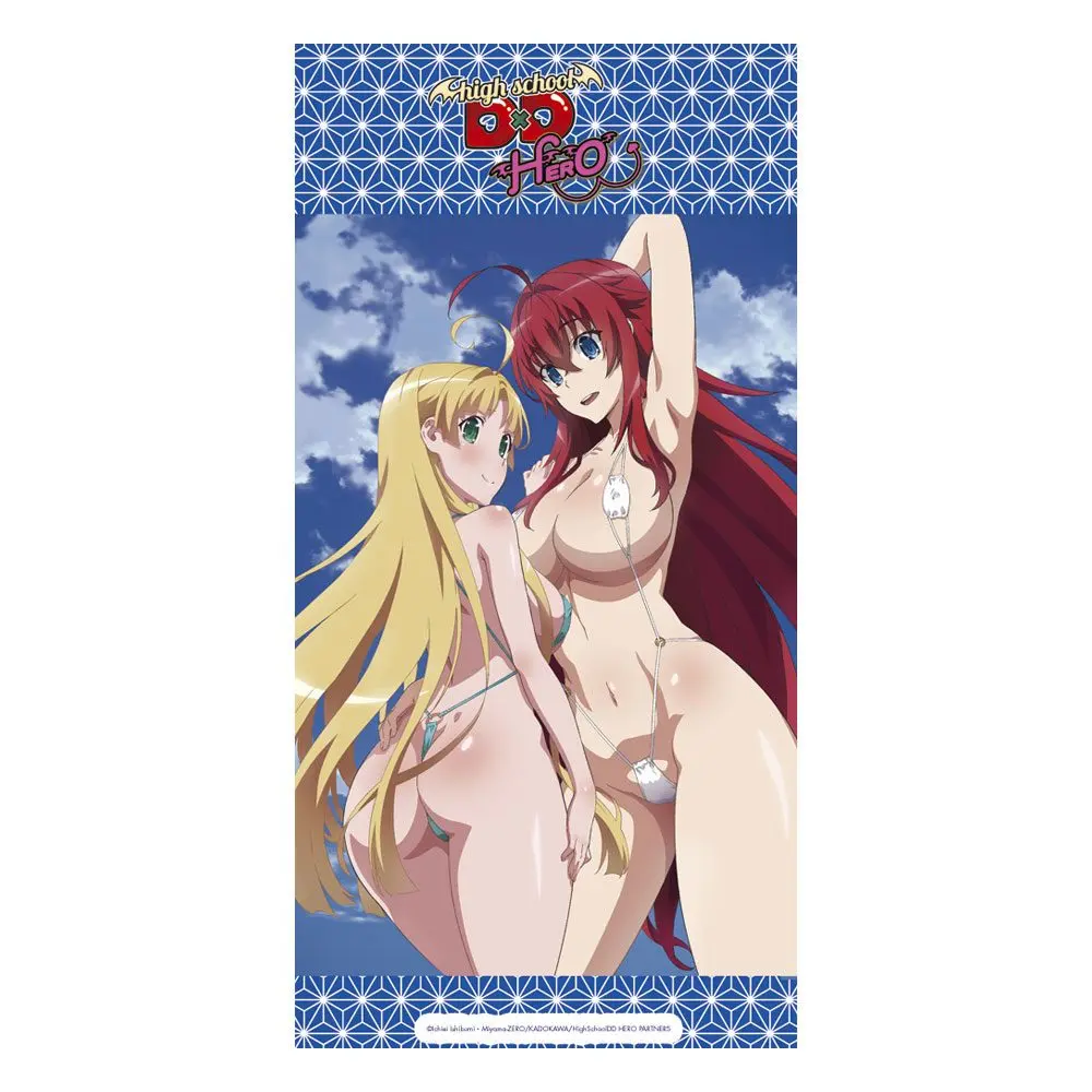 High School DxD Handtuch Rias & Asia 160 x 80 cm Produktfoto