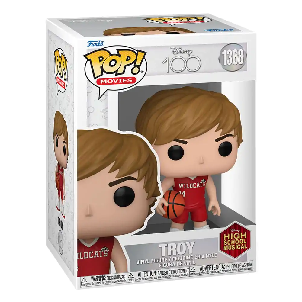 High School Musical POP! Movies Vinyl Figur Troy 9 cm Produktfoto